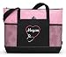 Personalized Nurse, CNA, RN, LPN Embroidered Tote Bag with Mesh Pockets primary