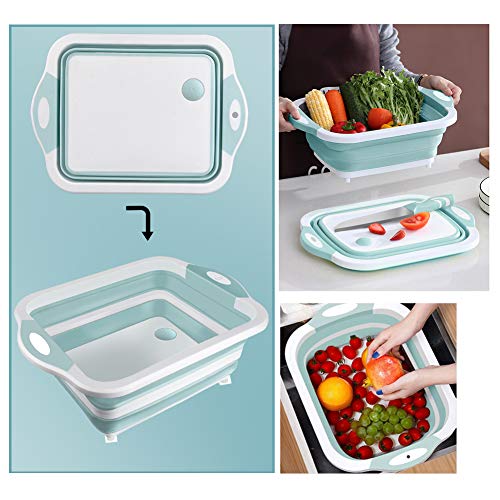 Collapsible Cutting Board, HI NINGER Foldable Chopping Board