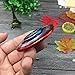 Fidget Spinner Captain America, Smooth Custom Round Shaped Hand Spinner with Ceramic Bearing, Metal and Durable. Stress Reducer Toy & Perfect for ADHD, ADD, Anxiety (Red Silver Blue)