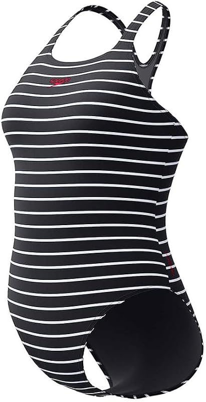Mujer Endurance+ Printed Medalist Swimsuit | One Piece Swiming Costume | Swim Training, Anthracite, 36