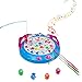 XC Fishing Game Electronic Rotating Board Game Educational Fishing Toys Set with Music On and Off Game Gift for Kids Child Boys and Girls 3 4 5 Years Old