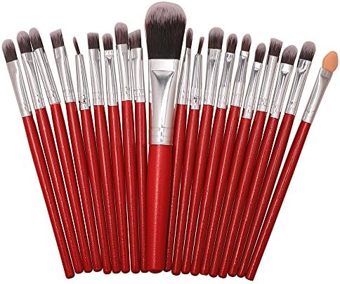 Clearance Sale! Lmtime 20 pcs Makeup Brush Set Tools Make-up Toiletry Kit Wool Make Up Brush Set (A)