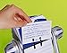 Durable Telindex Rotary Card File, Holds 500 Pre-loaded Cards, Silver (241623)