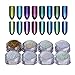Born Pretty 8 Box Shinning Mirror Nail Glitter Powder Gorgeous Nail Art Chrome Pigment Glitters 8 Colors
