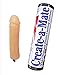 Createamate The Ultimate Penis Casting System: Choose Color, Vibrator, Suction Cup, Handle and Strap-On (Vibrating, Medium Tone)