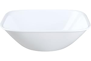 Corelle Square Pure White 22 Ounce Soup/Cereal Bowl (Set of 4)