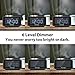 Reacher Digital Alarm Clock Radio with Dual USB Charger Port Dual Alarm Dimmer Snooze Indoor Thermometer and Outlet Powered for iphone Phone Bedside Bedroom Desktop Home Office