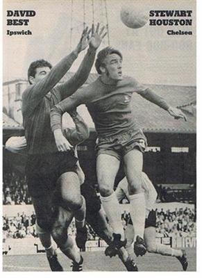 GOAL magazine Chelsea STEWART HOUSTON Ipswich Town DAVID BEST ...
