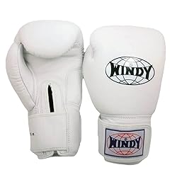 WINDY Boxing Gloves BGVH White Genuine Leather