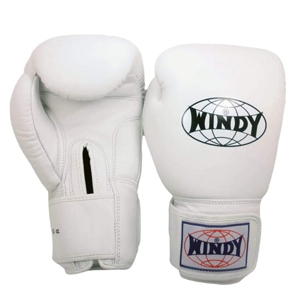 WINDY Boxing Gloves BGVH White Genuine Leather
