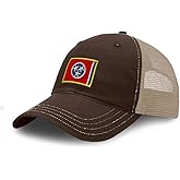 Richardson Soft Mesh Cap Hat Embroidered Tennessee State Flag Embroidery Trucker Hats for Men & Women