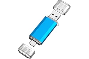 KOOTION USB C Flash Drive 32GB 2 in 1 OTG USB 3.0/Type C Thumb Drive Dual Drive USB C Memory Stick for Smartphone Laptop Tablet PC, Blue