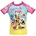 Paw Patrol Girls' Skye Marshall & Group Two Piece Swim Set Size 4 Pink