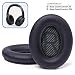 Premium Bose QC35 Headphones Replacement Ear Pads Made by Wicked Cushions - Memory Foam Adapts to Your Ears - Fits QuietComfort 35 & 35ii and SoundTrue & SoundLink 1&2 Around-Ear Headphones | Black primary