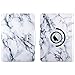 ULAK iPad Mini Case,iPad Mini 2 Case,iPad Mini 3 Case, 360 Degree Rotating Smart Synthetic Leather Stand Case Cover for Apple iPad Mini 1/2/3 with Auto Sleep/Wake Function (Artistic Marble Pattern)