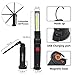 Rechargeable LED Work Lights Cob Work Lights Pocket Emergency Inspection Lamp Tools for Men for Car Repairing, Workshop, Home Using [2018 Big Size]