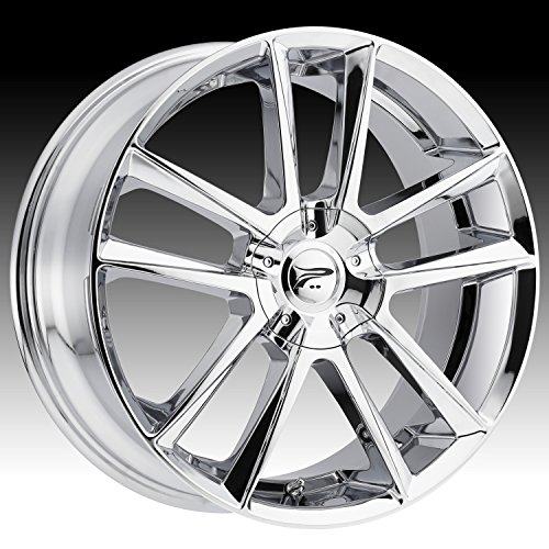 Platinum 436C Gemini Chrome Plated Wheel Finish (16 x 7. inches /5 x 110 mm, 35 mm Offset)