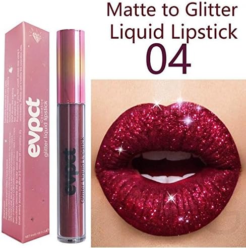 Xixou Shimmer Lip Gloss Metal Lipstick Primers Waterproof Moisturizing Liquid Lipstick Long Lasting Glitter Lip Tints