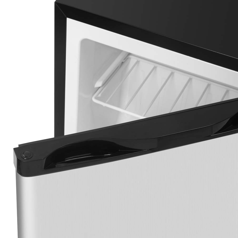 Mini Upright Freezer 1.1 Cubic Feet Compact Dorm Freezers with