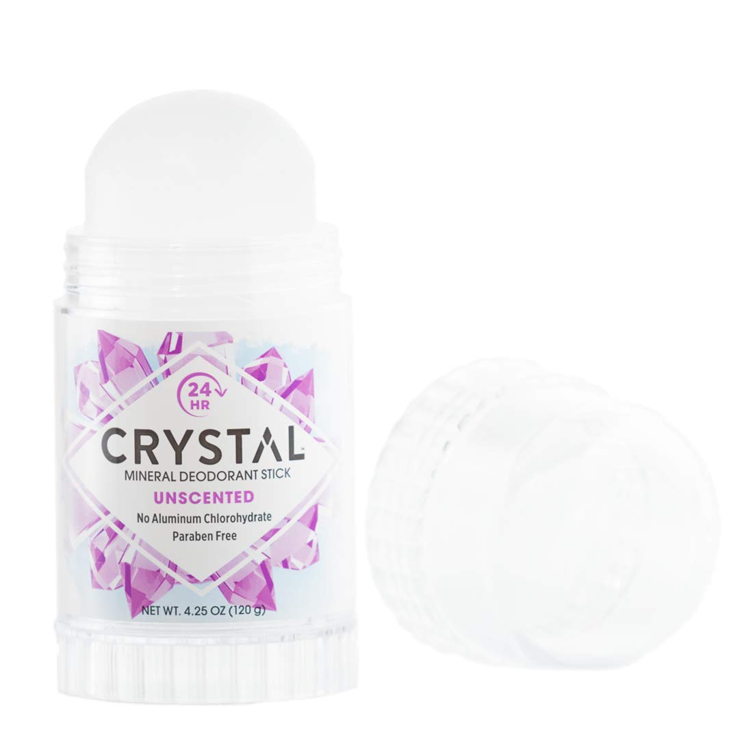 CRYSTAL Deodorant Crystal Body Deodorant Stick - 4.25 Oz (30003) : Health & Personal Care
