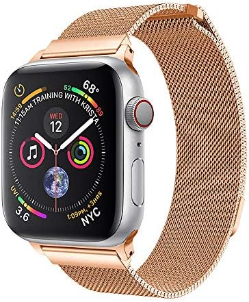 for Apple Watch Series 4 Milanese Smart Watch Strap Band,Outsta Stainless Steel Magnetic Watch Band 40/44MM
