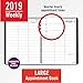 AT-A-GLANCE 2019 Weekly Planner / Appointment Book, 8-1/4