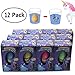 Jofan 12 Pack Medium Size Unicorn Hatching Growing Easter Eggs with Unicorn Figures Inside for Kids Easter Basket Stuffers Easter Egg Fillers Gifts Toys