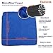 Sinland Lint Free Microfiber Cleaning Cloths Kitchen Cleaning Cloth Dish Cloth 12 Inch X 12 Inch 12 Pack Dark Blue