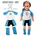Sakiyr American Girl Doll Clothes Accessories Set - 6 Pack Complete Outfits Include Stewardess, Doctor, Soccer, Taekwondo, School Uniforms for 18