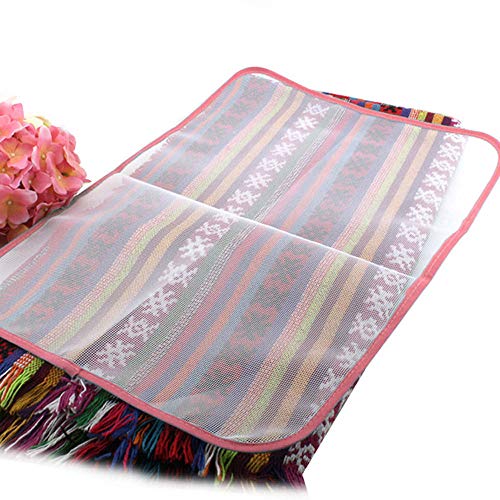 Cyhulu Ironing blanket, Travel Ironing Mat Ironing Pad,Portable Double-Side Using,Heat Resistant Pad Cover for Washer,Dryer,Table Top - Thumbnail 2