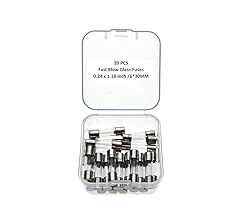 12A, 12A Fuse, 12A250V, Fast Blow Glass Fuse 6