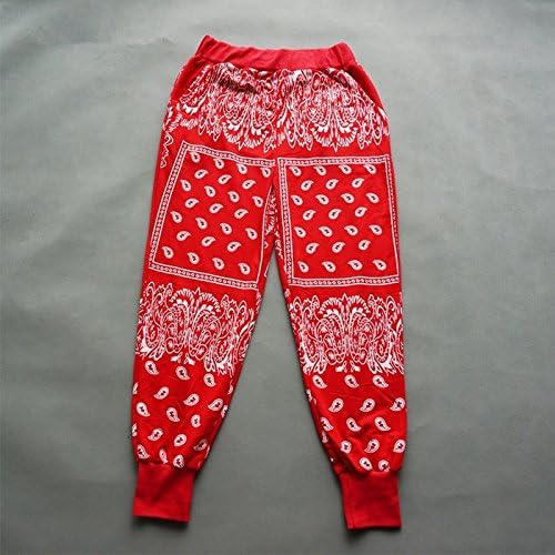 Unisex Fashion Man Skateboard Loose Hip Hop Swag Bandana Jogger Pants