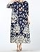 Minibee Women's Dragon Print Pattern Clothing Blue-Long Sleeve