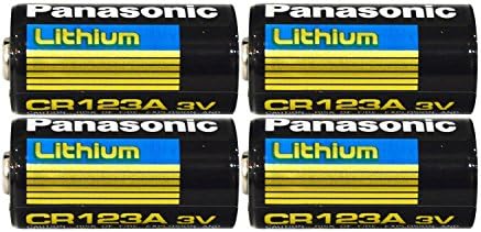 Panasonic CR123A Lithium 3V Photo Lithium Batteries