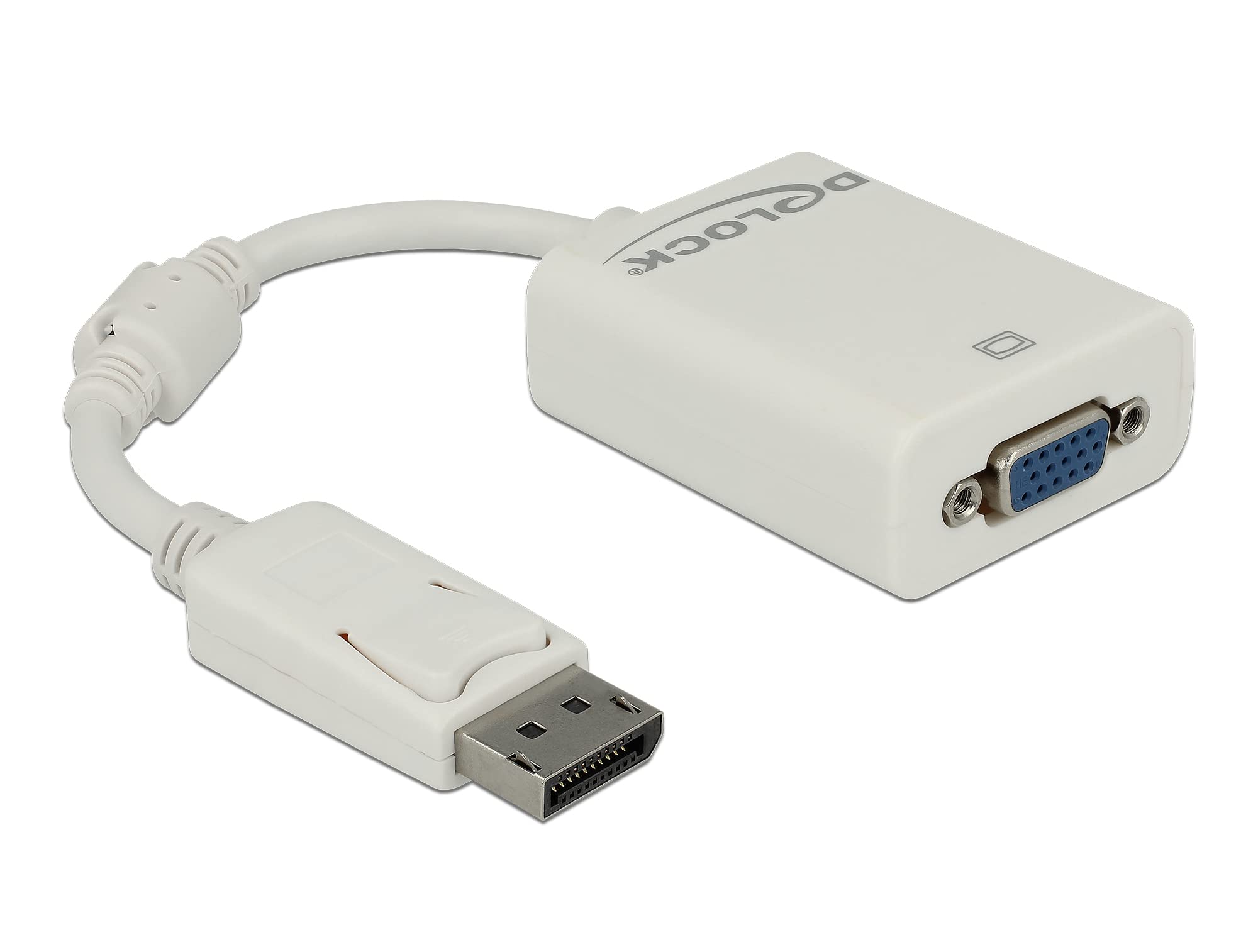 DeLOCK 61766 DisplayPort Male to 15 Pin Female VGA Adapter