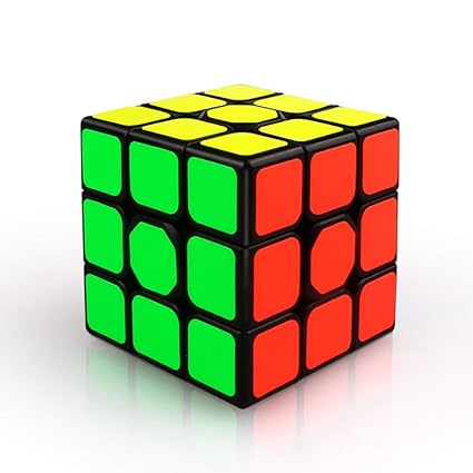 Alician 3X3X3 56mm Smooth Magic Cube Stress Reliever Toy