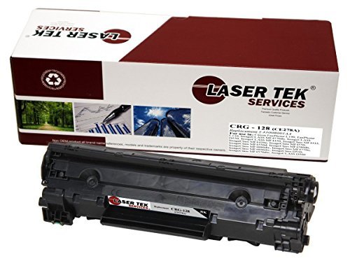 Laser Tek Services Compatible Toner Cartridge for Canon 128 CRG-128 3500B001AA ImageClass D530 D550 MF4412 MF4420n