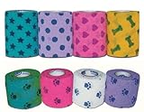 Andover PetFlex Printed Cohesive Compression Tape, 4