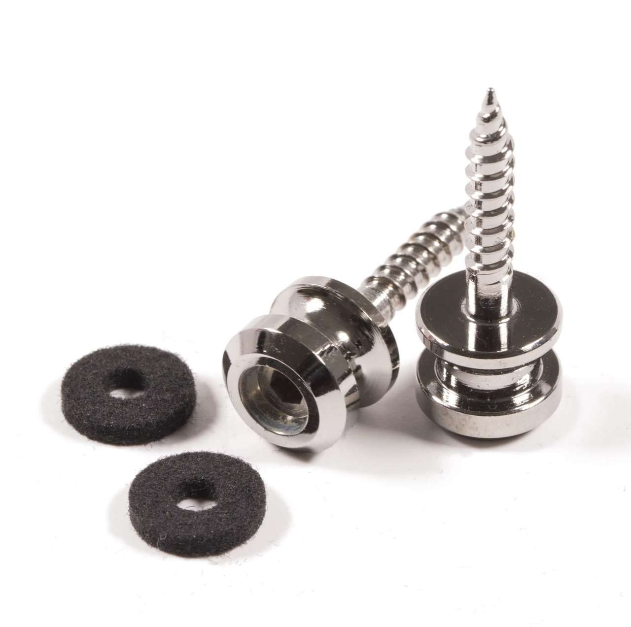 Schaller S-Lock Buttons - ruthenium (1 pair)