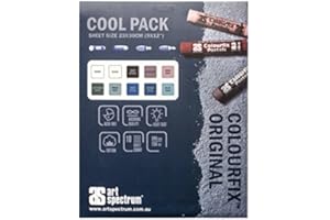 Art Spectrum Colourfix Paper Rainbow Packs Cool Tones Pack of 10