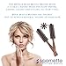Spornette Deville Boar Bristle Round Brush for Women - Small Round Hair Brush for Blow Drying, Curling & Styling - Adds Shine, Volume & Lift to All Hair Types (1.5 Inch)