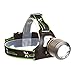 Xtreme Bright® Sport Headlamp LED Camping Headlamp Features 3 Modes: 100% Brightness, 50% Brightness & Blue Light (Cuts Through Fog & Glare) - Rotates 90 Degrees - 100% (Silver)