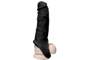 HITAKA New Big Reusable Sleeve Extender Realistic Textured Extender Material Enlarger for Men Couple 31AC2 (l2)