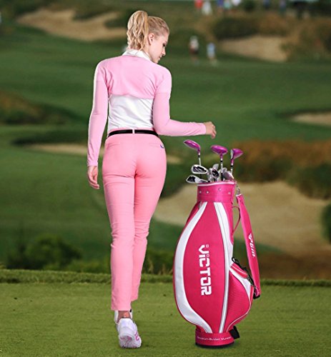 Women Golf Cooling Shawl - Premium Lycra, Breathable Ladies Arm Sleeve Shrug- MH(L,Pink)
