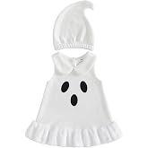 0-3 Years Infant Toddler Baby Girl Boy Cute Halloween Christmas Costume | Toddler Baby Gingerbread Costume With Santa Hat Cute Christmas Outfit Plush Vest Bubble Tunic