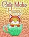 Cats Make Happy: A coloring book for adults about cats, cute kittens and beautiful big cats - relaxing by coloring by Zen Time