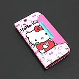 New Apple Hello Kitty Cute Wallet Style PU Leather Case for iPhone 5 5G