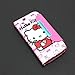 New Apple Hello Kitty Cute Wallet Style PU Leather Case for iPhone 5 5G