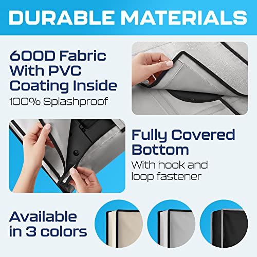 Outdoor TV Cover 6065 Inch Weatherproof and Waterproof Flat TV