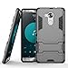 DWAYBOX Huawei Mate 8 Armor Case 2 in 1 Hybrid Heavy Duty Hard Back Cover Case for Huawei Mate 8 Stand Case with Kickstand (Gray)